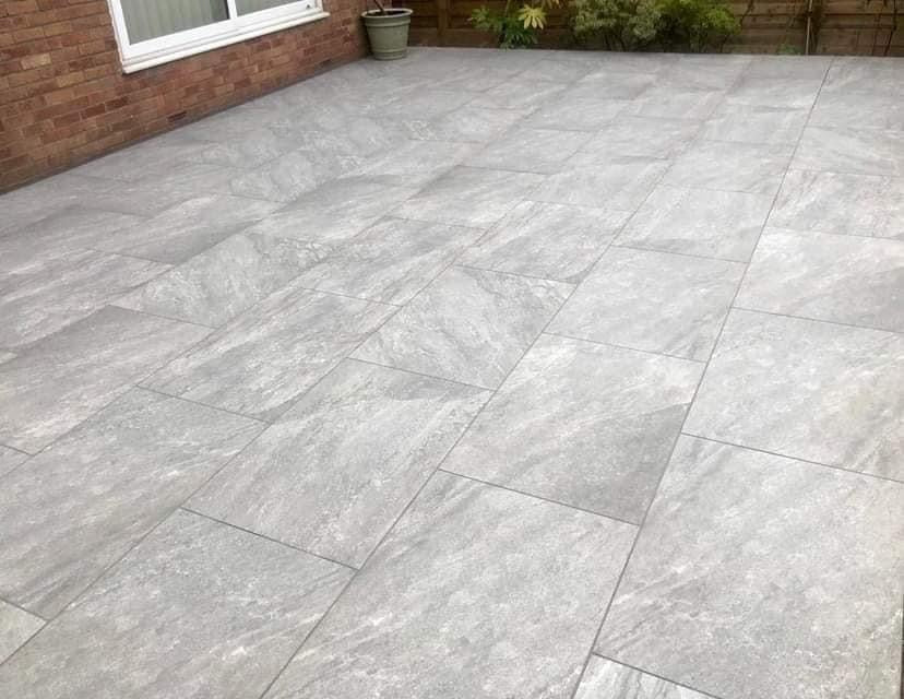 Kandla Grey Porcelain 900 x 600 mm Decorative Paving
