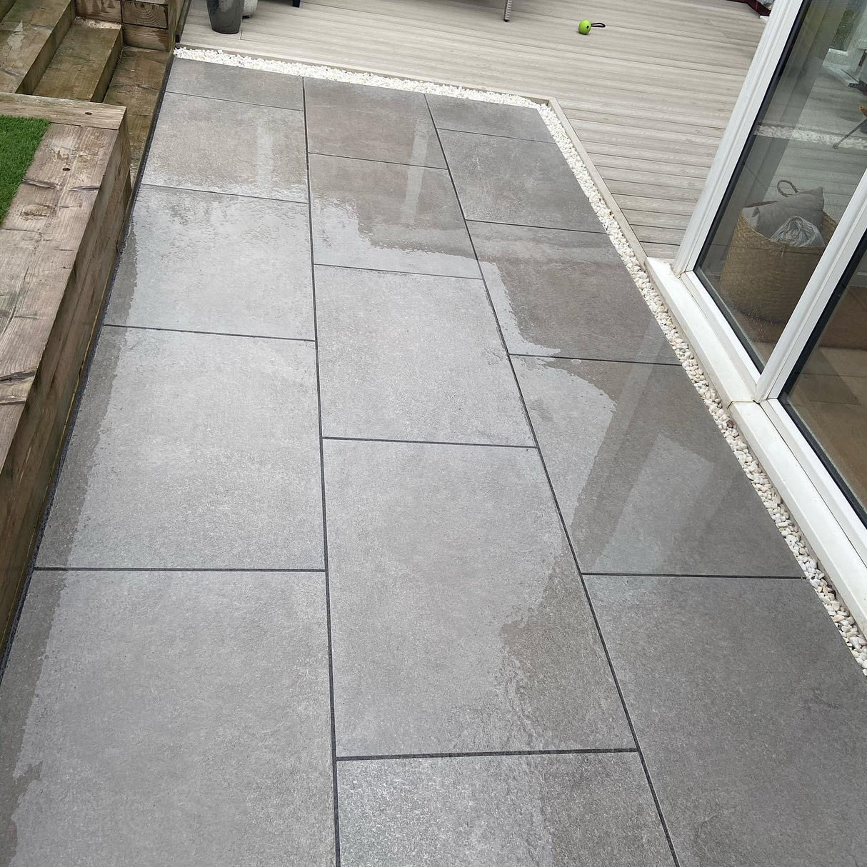 Avenue Grey Italian Porcelain Patio Kit
