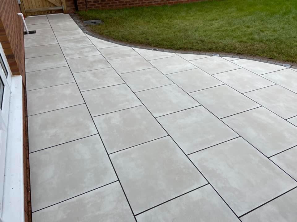 Ground Light Grey Italian Porcelain 900 x 600 mm