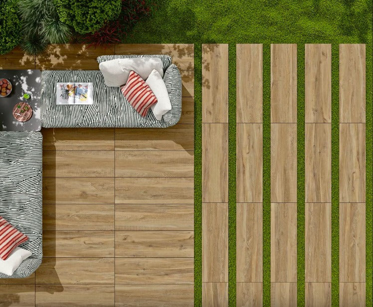 Jungle Beige Italian Porcelain Plank 1200 x 400 mm