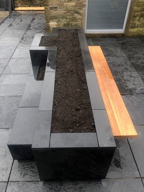 Brazilian Black Slate 600 x 600mm