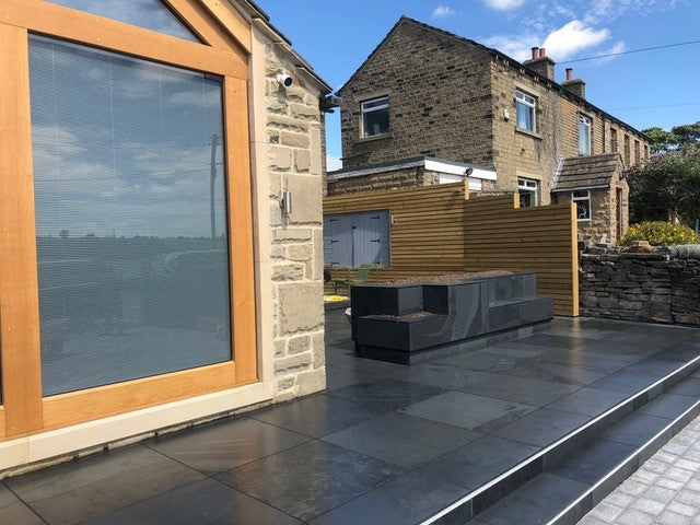 Brazilian Black Slate 600 x 600mm