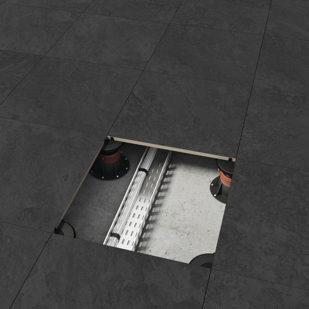 Dawn Charcoal Portuguese Porcelain 600 x 600 mm