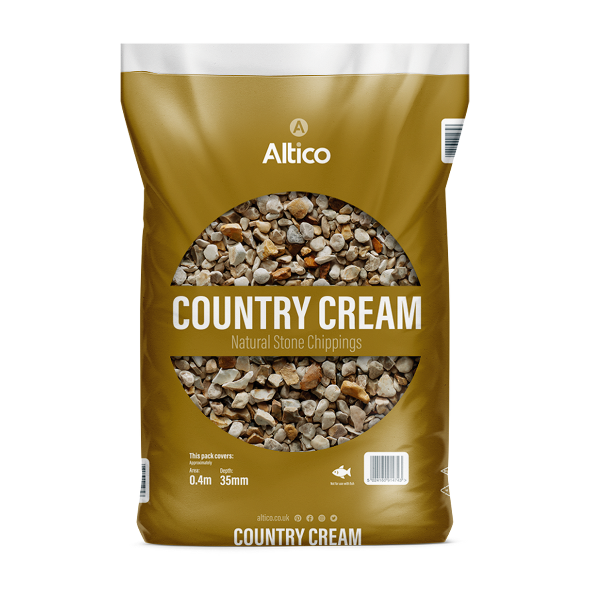 Altico Country Cream 15 - 25 mm Bulk Bag