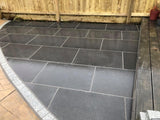 Avenue Dark Grey Italian Porcelain Patio Kit