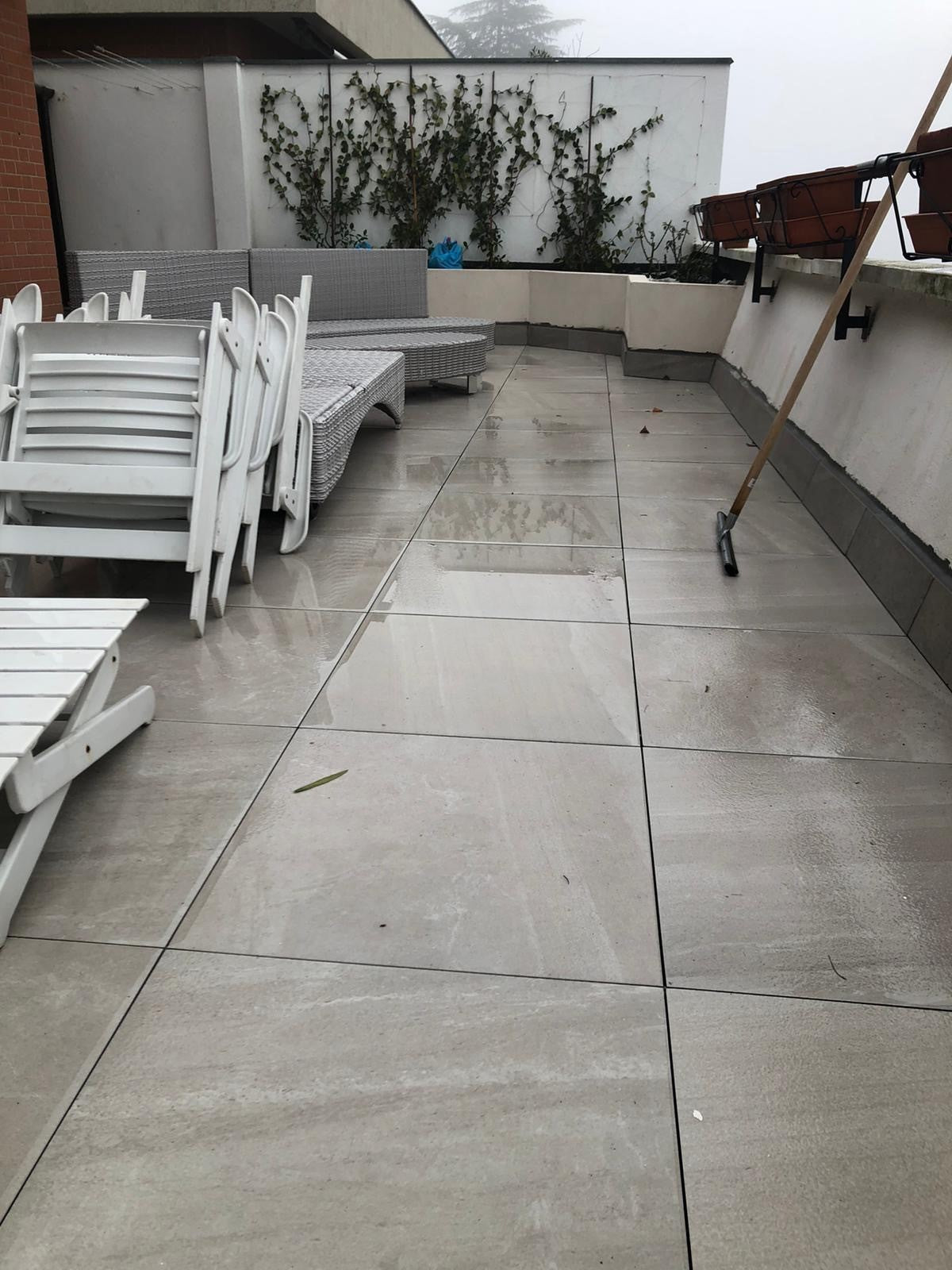 Canyon Grey Italian Porcelain Patio Kit