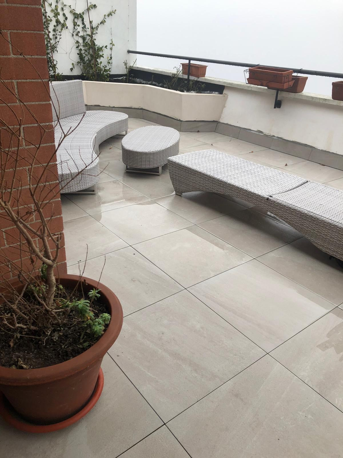 Canyon Grey Italian Porcelain Patio Kit