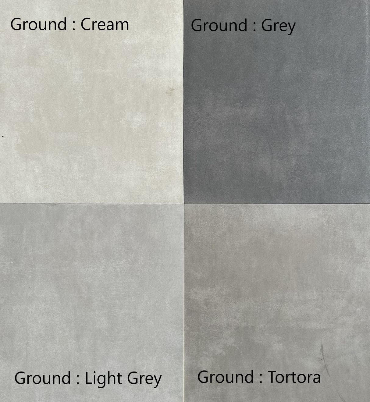 Ground Light Grey Italian Porcelain 600 x 600 mm