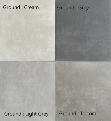Ground Dark Grey Italian Porcelain 600 x 600 mm